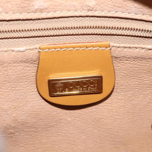 GUCCI Micro GG Supreme Shoulder Bag Pvc Beige Gold 007 113 007 113 - Picture 15 of 16